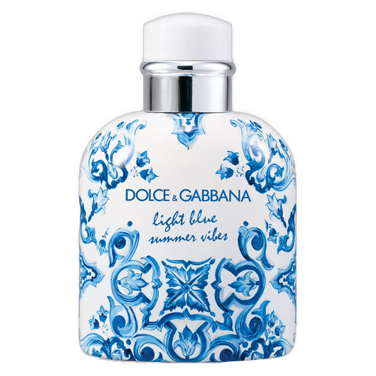 Dolce&Gabbana | Light Blue Pour Homme Summer Vibes | Eau de Toilette | 8mL Travel Spray