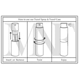 Black | Matte Travel Case