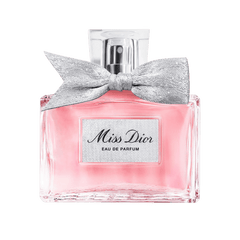 Retail Miss Dior bottle shown as a retail-price reference.