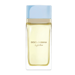Retail Light Blue Pour Femme bottle shown as a retail-price reference.