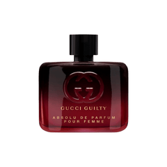Retail Guilty Absolu Pour Femme bottle shown as a retail-price reference.