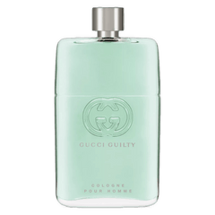 Retail Guilty Cologne bottle shown as a retail-price reference.