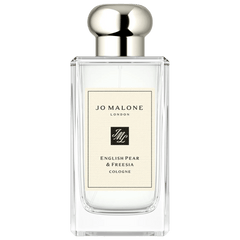 Retail English Pear & Freesia bottle shown as a retail-price reference.