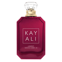 Retail Lovefest Burning Cherry | 48 bottle shown as a retail-price reference.