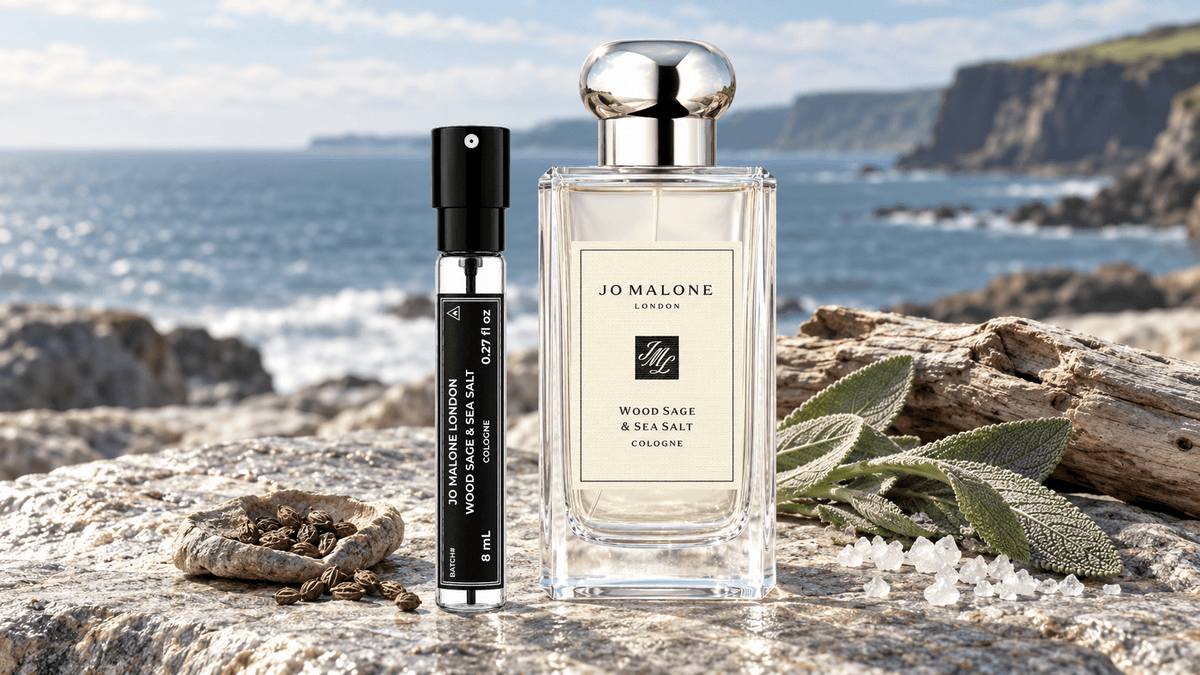 Jo Malone Wood Sage & Sea Salt: Coastal Freshness Without Tropical Sweetness - My Next Fragrance