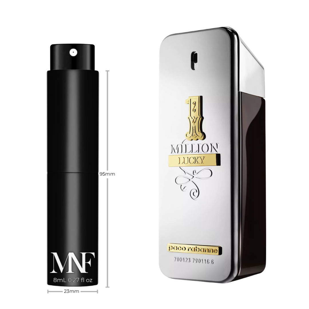 Rabanne | 1 Million Lucky | Eau de Toilette | 8mL Travel Spray
