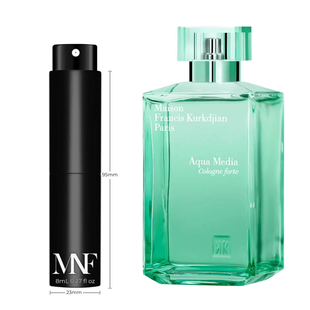 Maison Francis Kurkdjian | Aqua Media Cologne Forte | Eau de Parfum | 8mL Travel Spray
