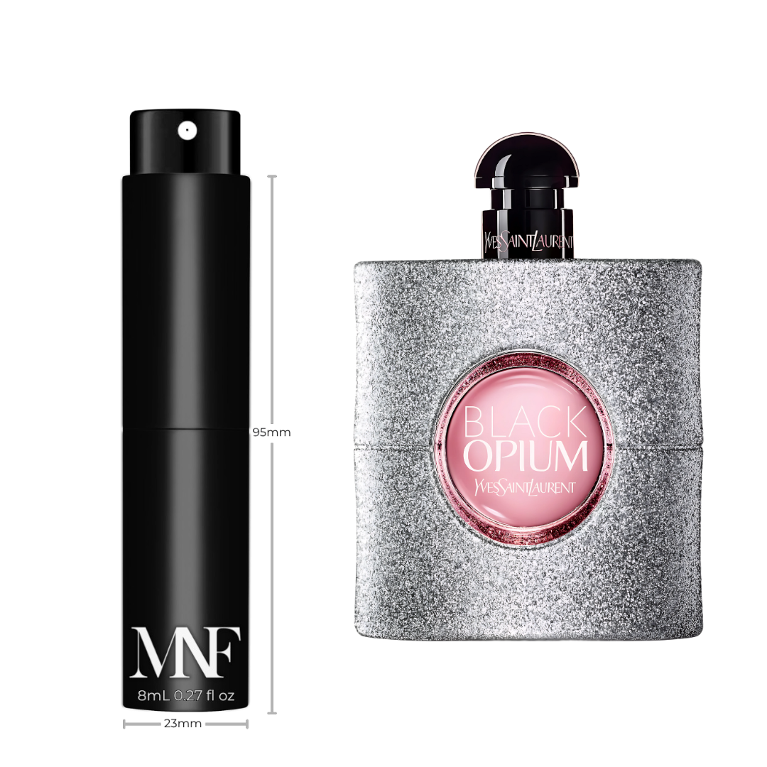 Yves Saint Laurent | Black Opium Glitter | Eau de Parfum | 8mL Travel Spray