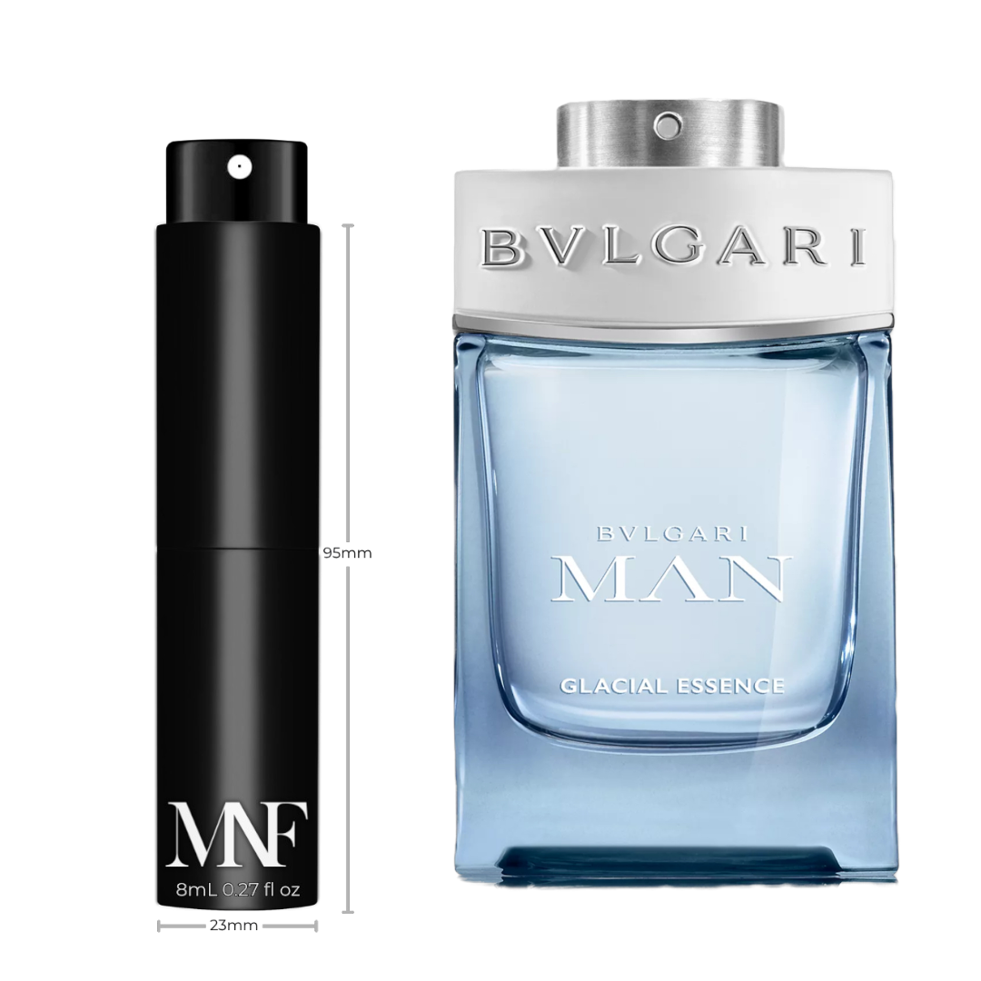 BVLGARI | Man Glacial Essence | Eau de Parfum | 8mL Travel Spray