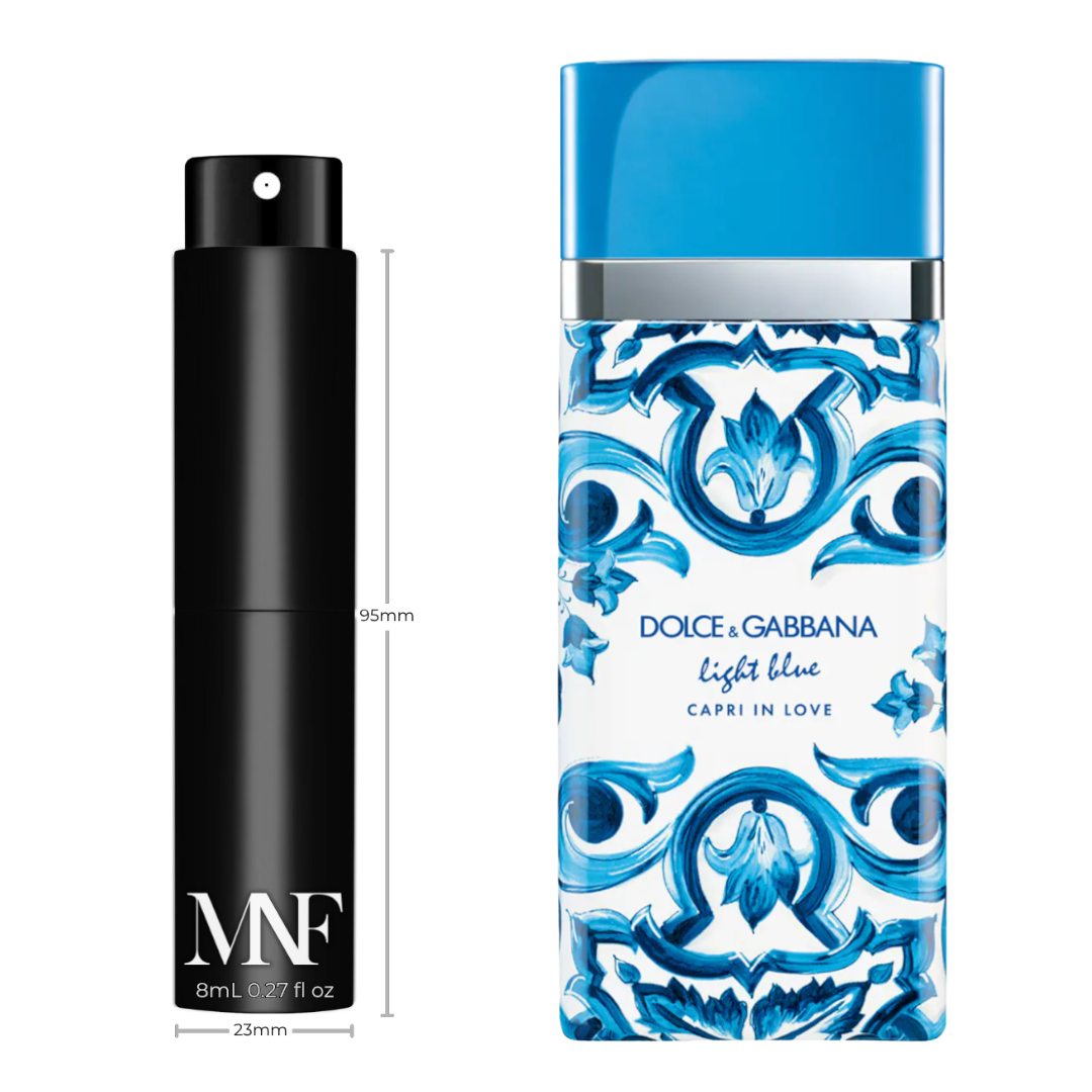 Dolce&Gabbana | Light Blue Capri In Love Pour Femme | Eau de Parfum | 8mL Travel Spray