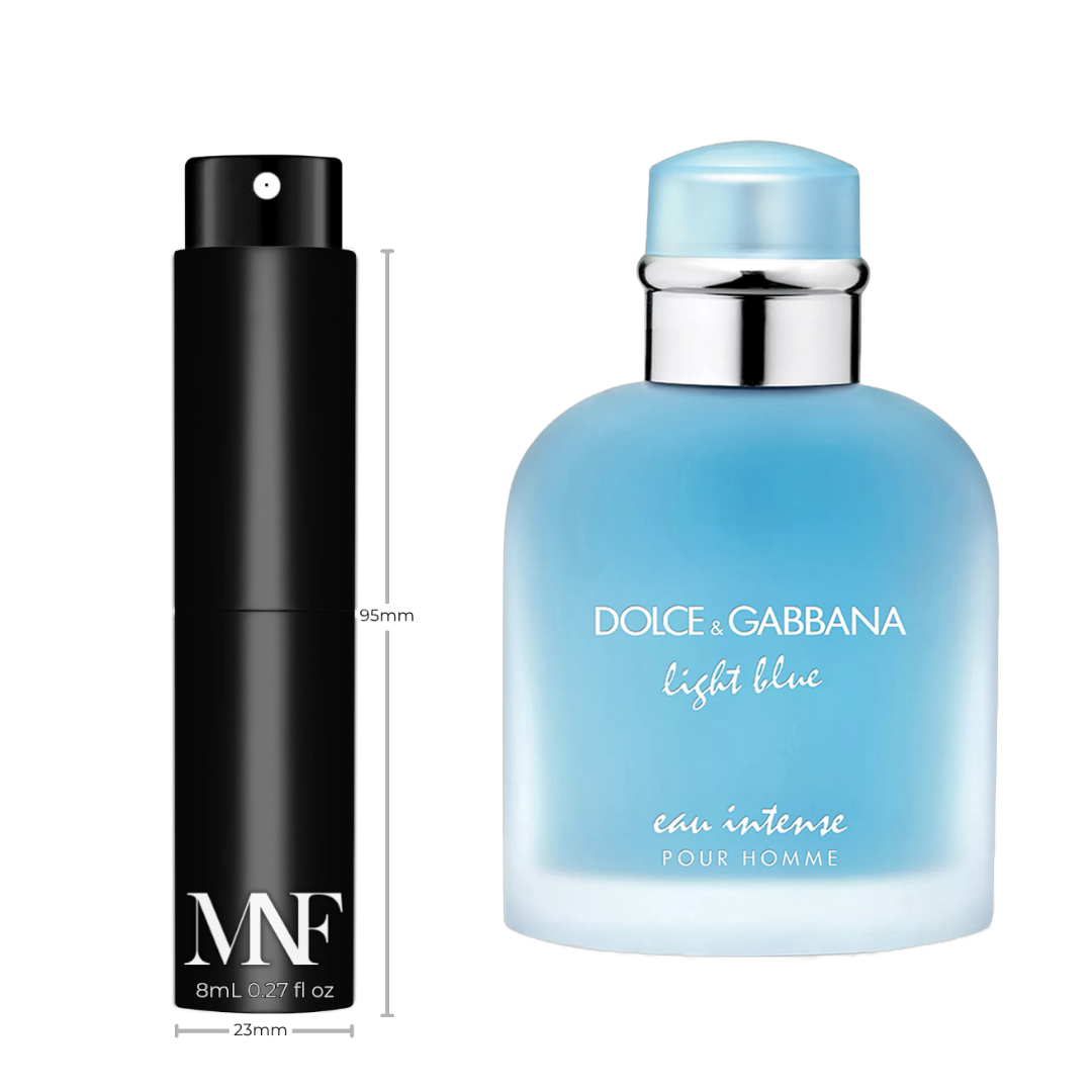 Dolce&Gabbana | Light Blue Eau Intense Pour Homme | Eau de Parfum | 8mL Travel Spray