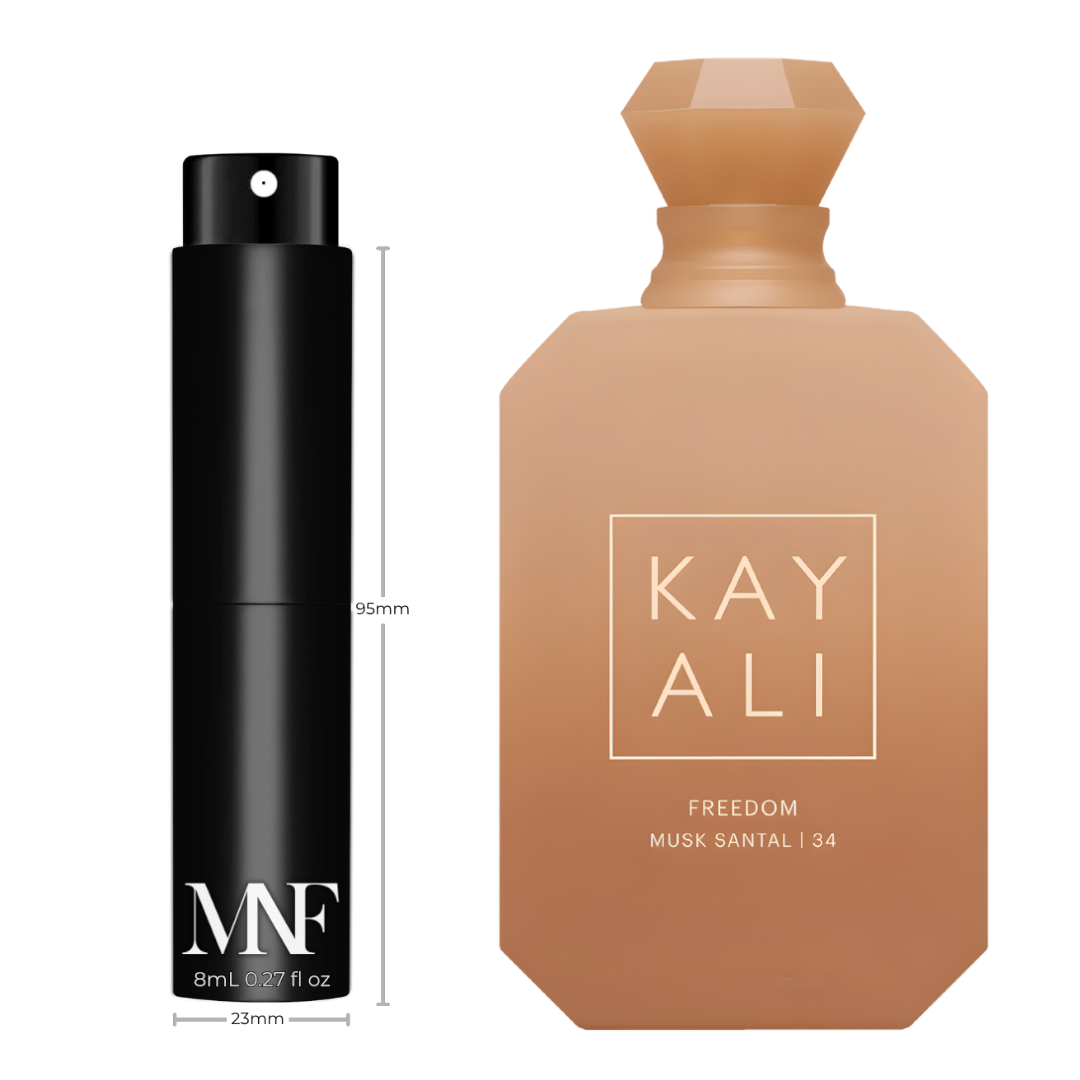 KAYALI | Freedom Musk Santal | 34 | Eau de Parfum | 8mL Travel Spray