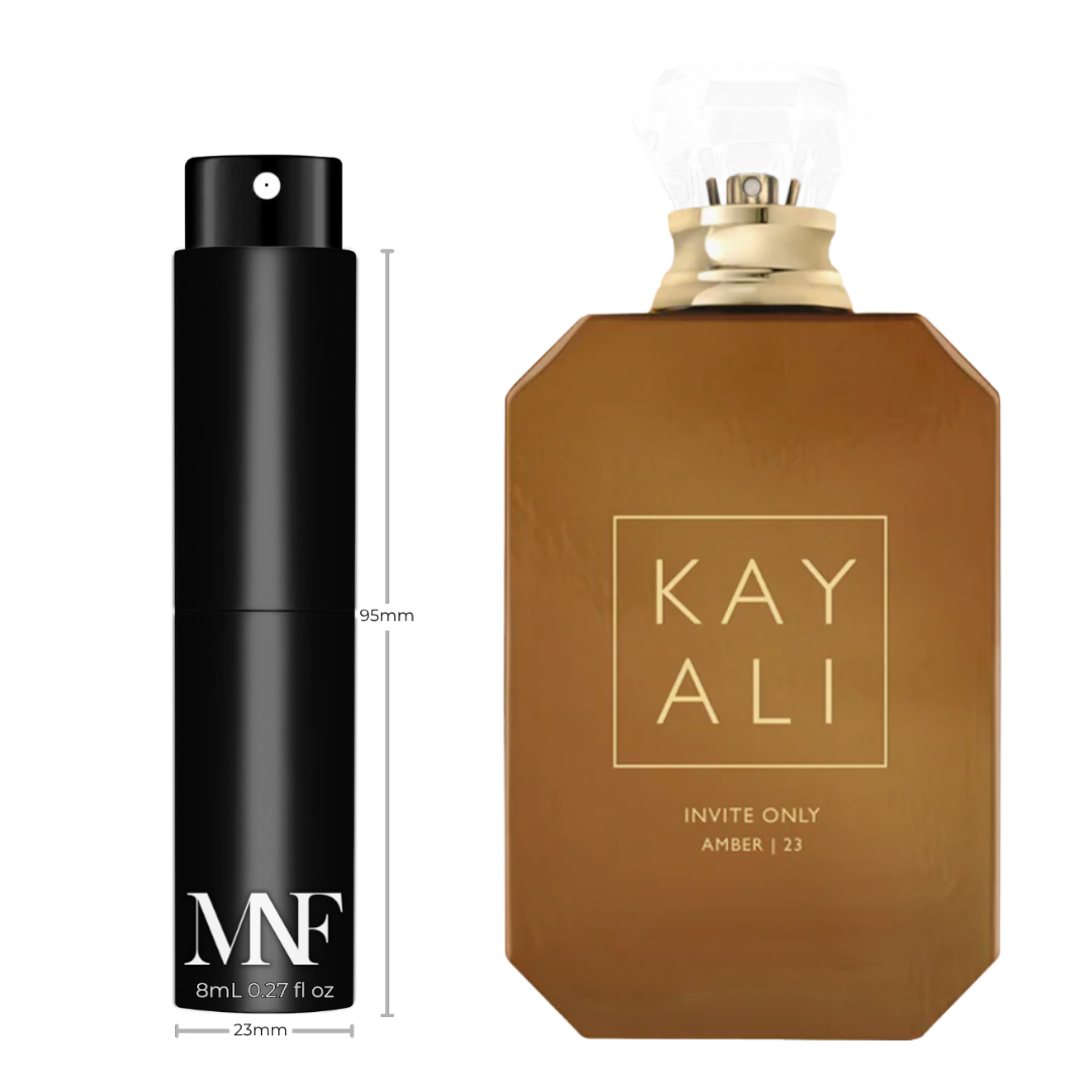 KAYALI | Invite Only Amber | 23 | Eau de Parfum | 8mL Travel Spray