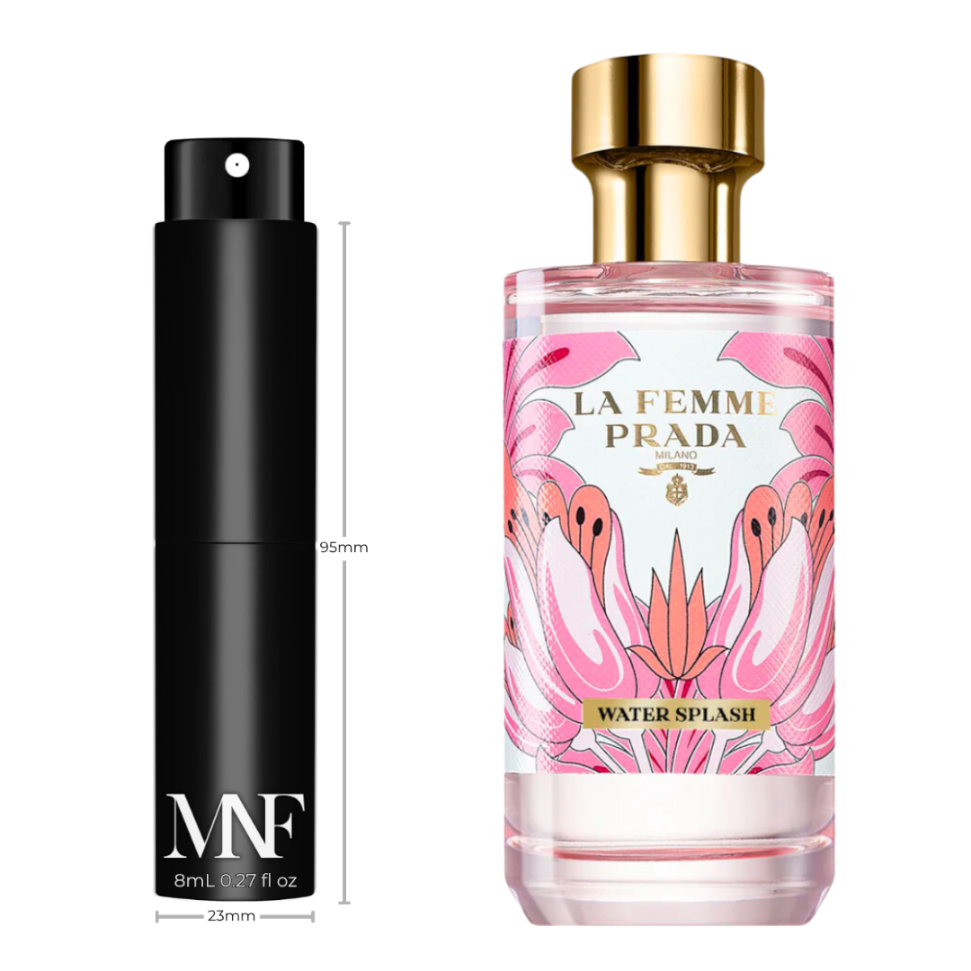 Prada | La Femme Water Splash | Eau de Toilette | 8mL Travel Spray