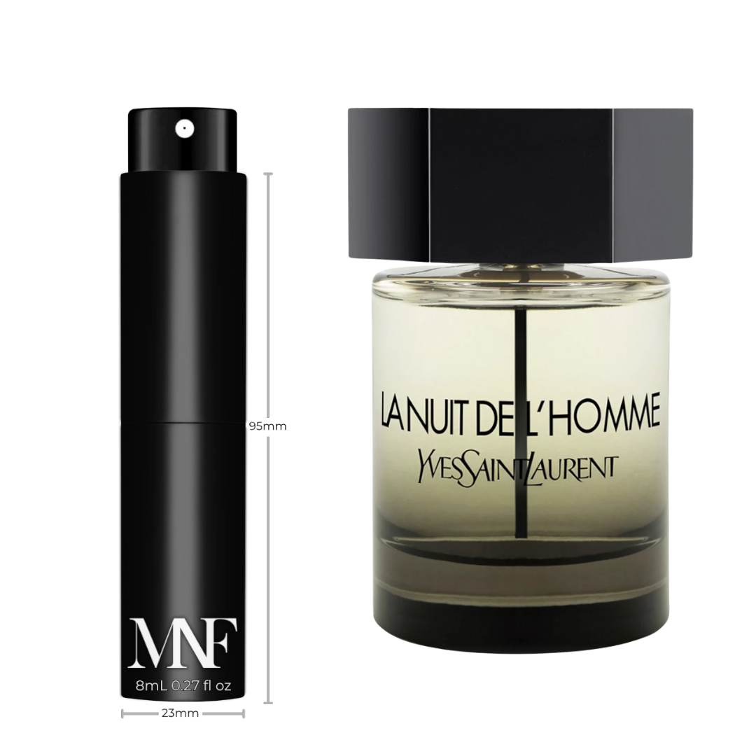 Yves Saint Laurent | La Nuit De L'Homme | Eau de Toilette | 8mL Travel Spray