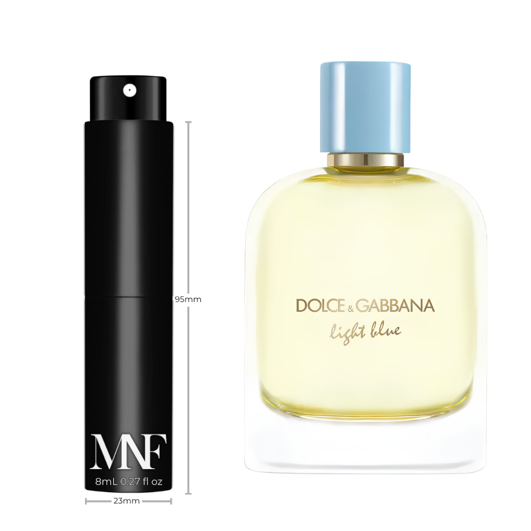 Dolce&Gabbana | Light Blue Pour Homme | Eau de Parfum | 8mL Travel Spray