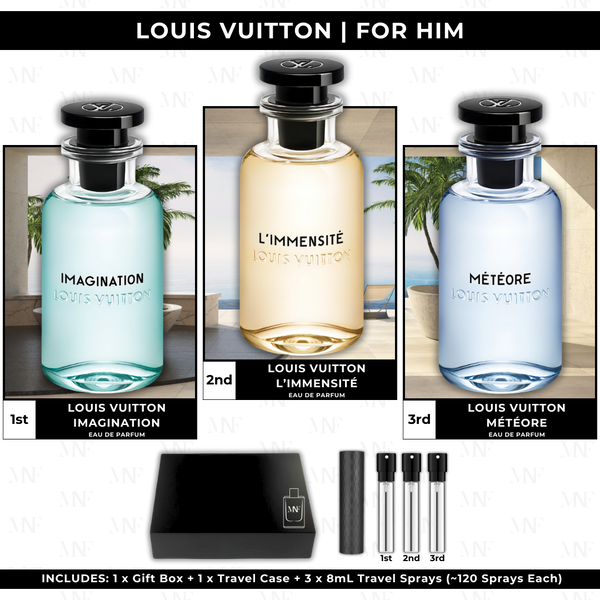 LOUIS VUITTON IMAGINATION アトマイザー本体＆3本セット Louis Vuitton | Discovery Gift Box Set | For Him – My Next Fragrance