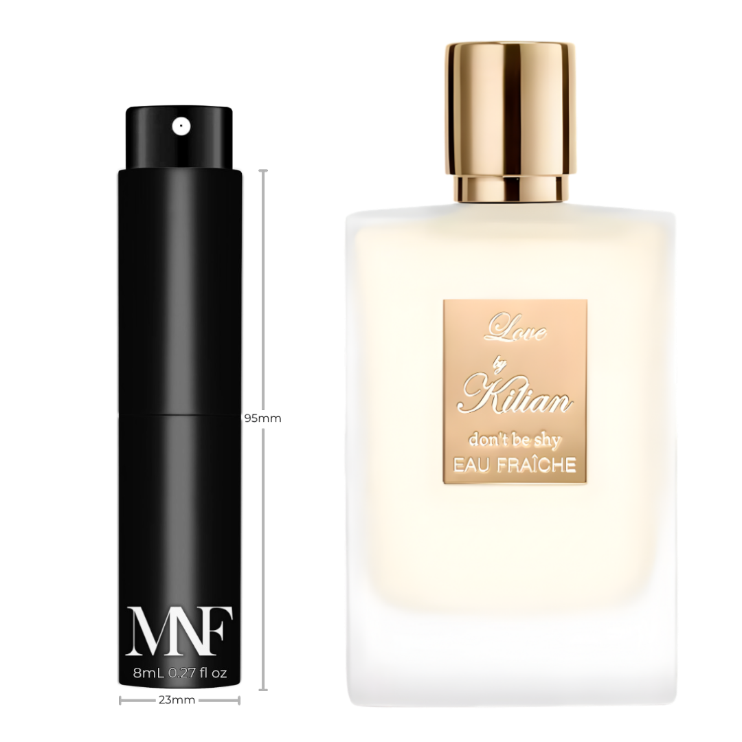 Kilian Paris | Love, Don't Be Shy Eau Fraiche | Eau de Parfum | 8mL Travel Spray