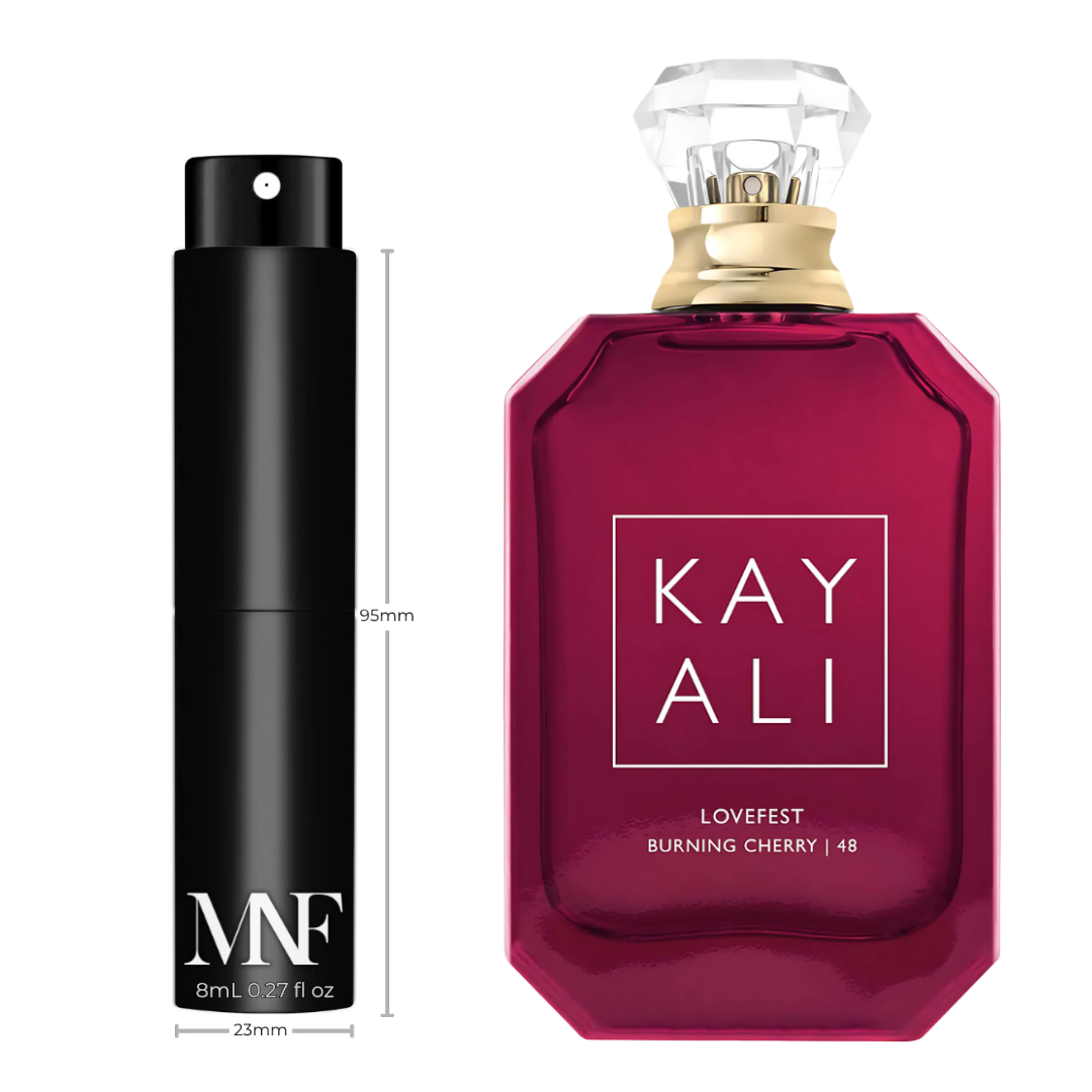 KAYALI | Lovefest Burning Cherry | 48 | Eau de Parfum | 8mL Travel Spray