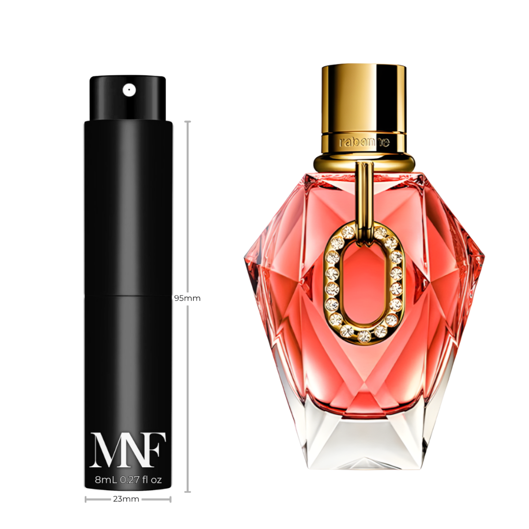 Rabanne | Million Gold For Her Pure Diamonds | Eau de Parfum | 8mL Travel Spray