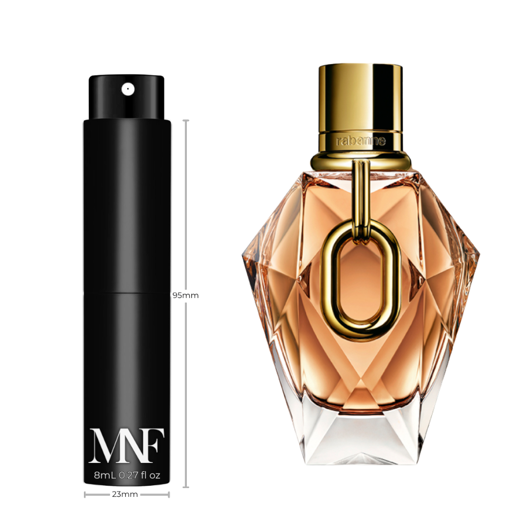 Rabanne | Million Gold for Her Pure Jasmine | Eau de Parfum | 8mL Travel Spray