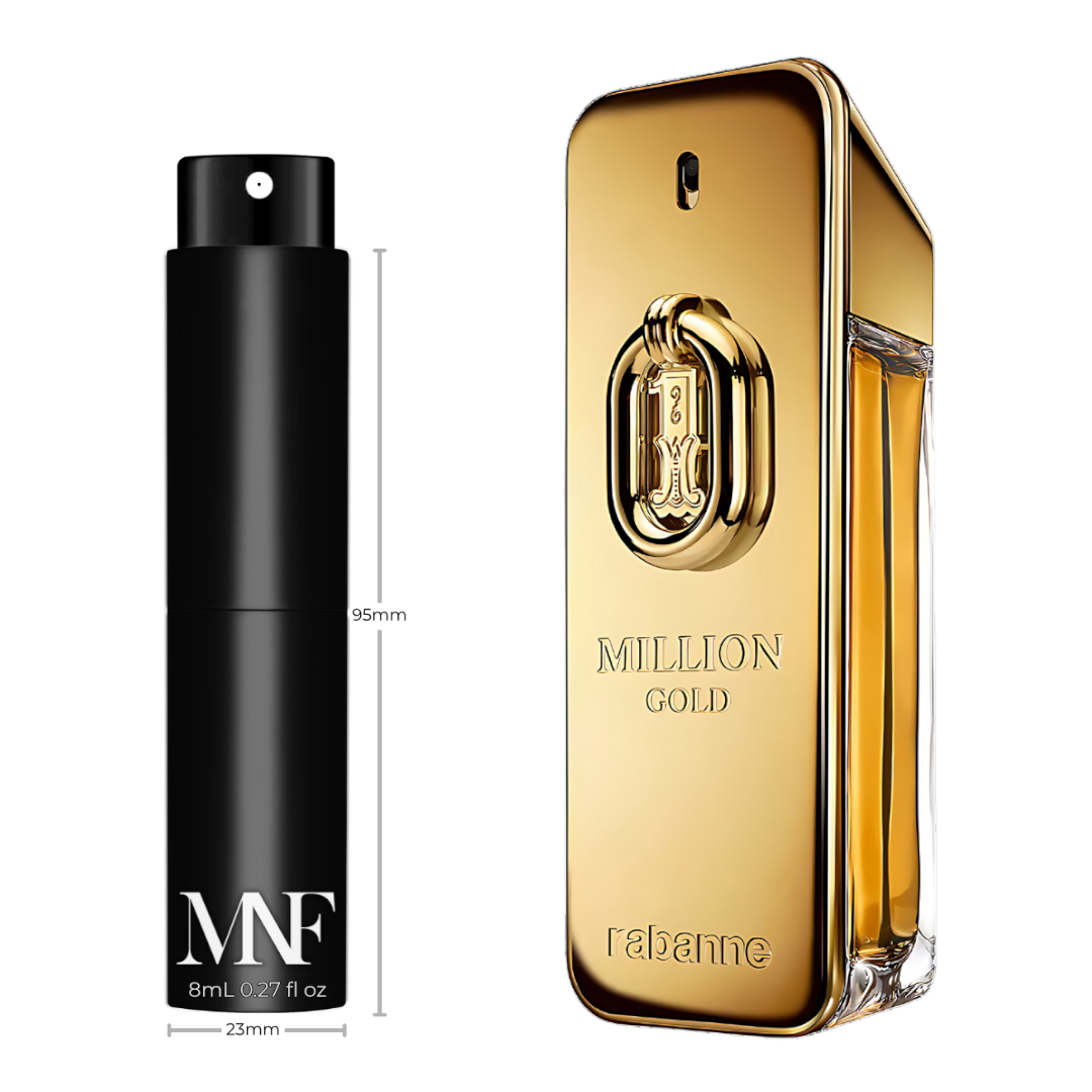 Rabanne | Million Gold | Eau de Parfum Intense | 8mL Travel Spray