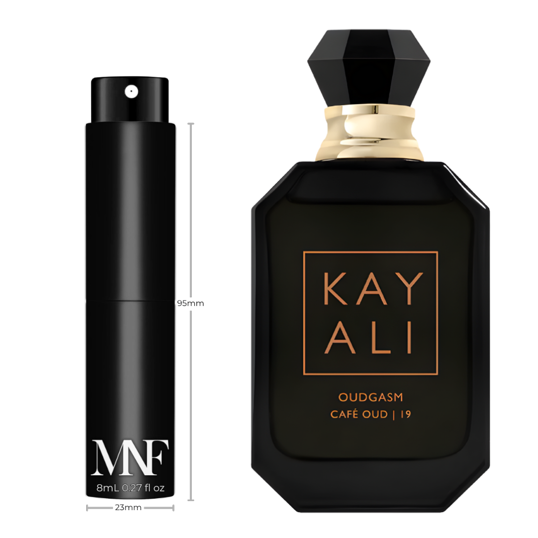 KAYALI | Oudgasm Café Oud | 19 | Eau de Parfum Intense | 8mL Travel Spray