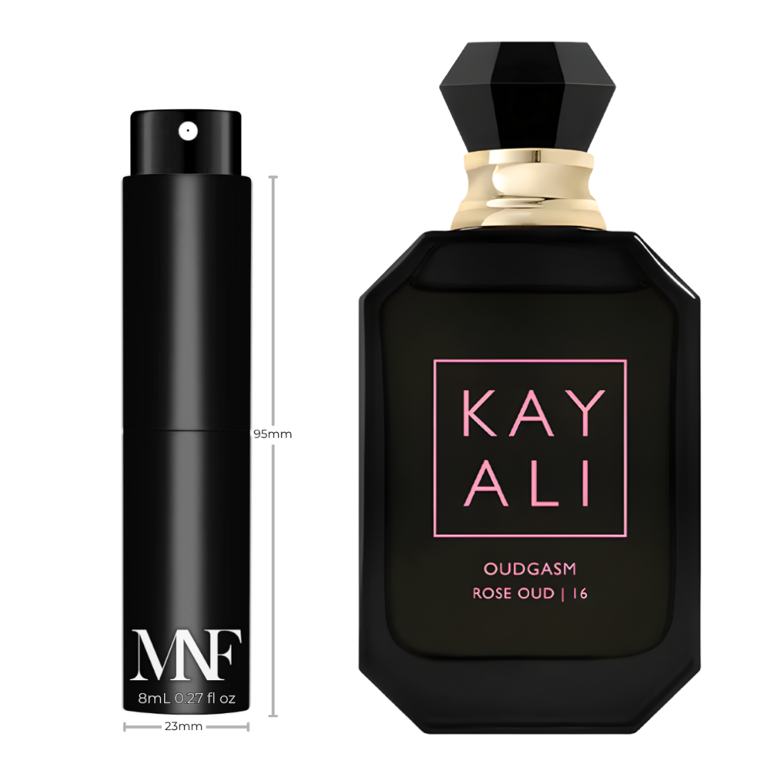 KAYALI | Oudgasm Rose Oud | 16 | Eau de Parfum Intense | 8mL Travel Spray