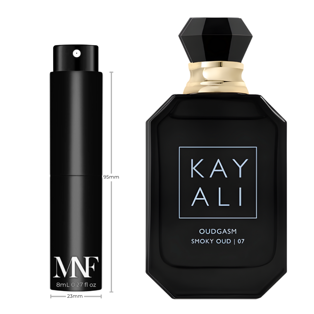KAYALI | Oudgasm Smoky Oud | 07 | Eau de Parfum Intense | 8mL Travel Spray