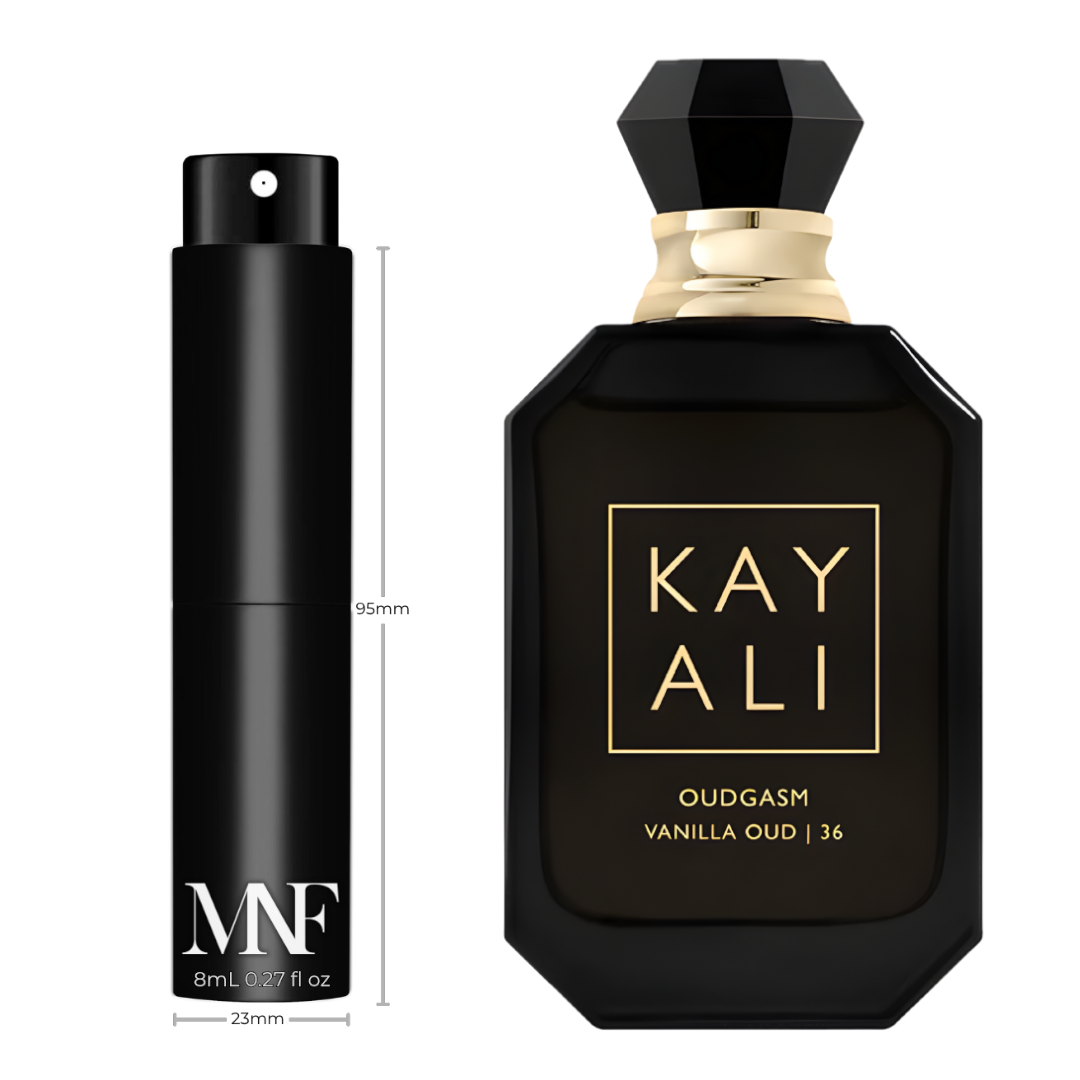 KAYALI | Oudgasm Vanilla Oud | 36 | Eau de Parfum Intense | 8mL Travel Spray