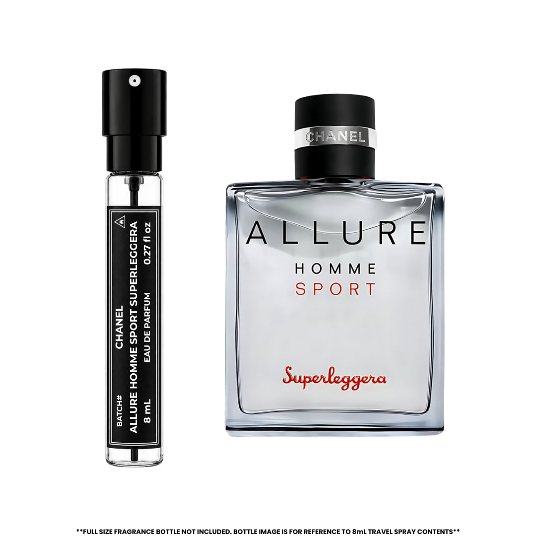 CHANEL | ALLURE HOMME SPORT SUPERLEGGERA | Eau de Parfum | 8mL Travel Spray