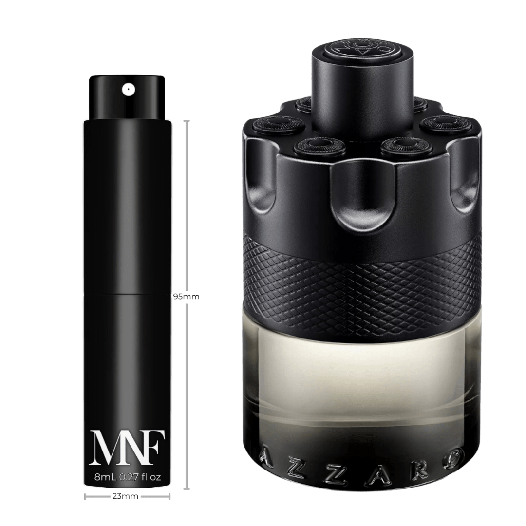 Azzaro | The Most Wanted Intense | Eau de Toilette Intense | 8mL Travel Spray - Authentic Designer Fragrance | My Next Fragrance