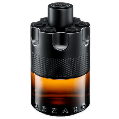 Azzaro The Most Wanted Parfum full-size reference bottle; the listing is for an 8mL decanted travel spray.