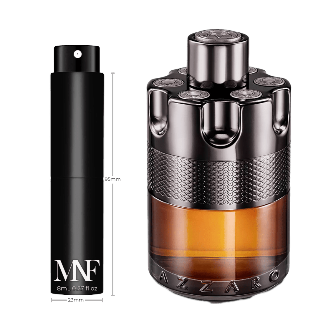 Azzaro | Wanted By Night | Eau de Parfum | 8mL Travel Spray - Authentic Designer Fragrance | My Next Fragrance