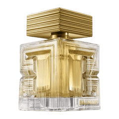 Retail Destin De Balmain bottle shown as a retail-price reference.