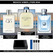 Beach Vibes | Gift Box Set | For Him - Authentic Designer Fragrance | My Next Fragrance