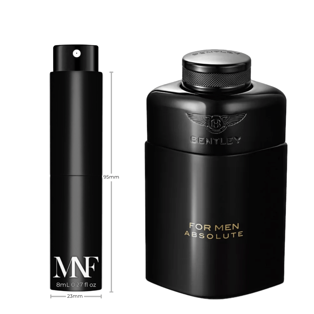 Bentley | For Men Absolute | Eau de Parfum | 8mL Travel Spray - Authentic Designer Fragrance | My Next Fragrance