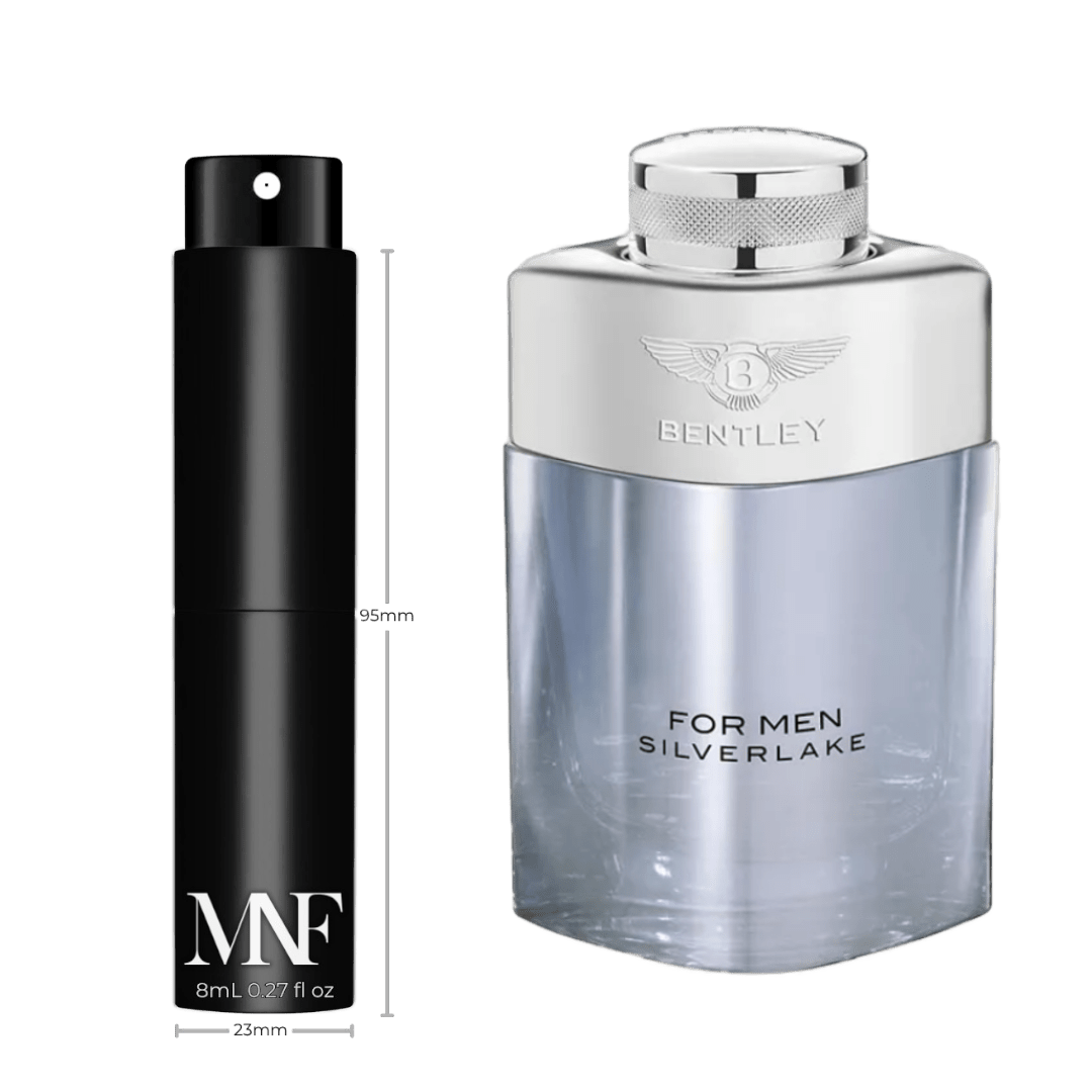 Bentley | For Men Silverlake | Eau de Parfum | 8mL Travel Spray - Authentic Designer Fragrance | My Next Fragrance