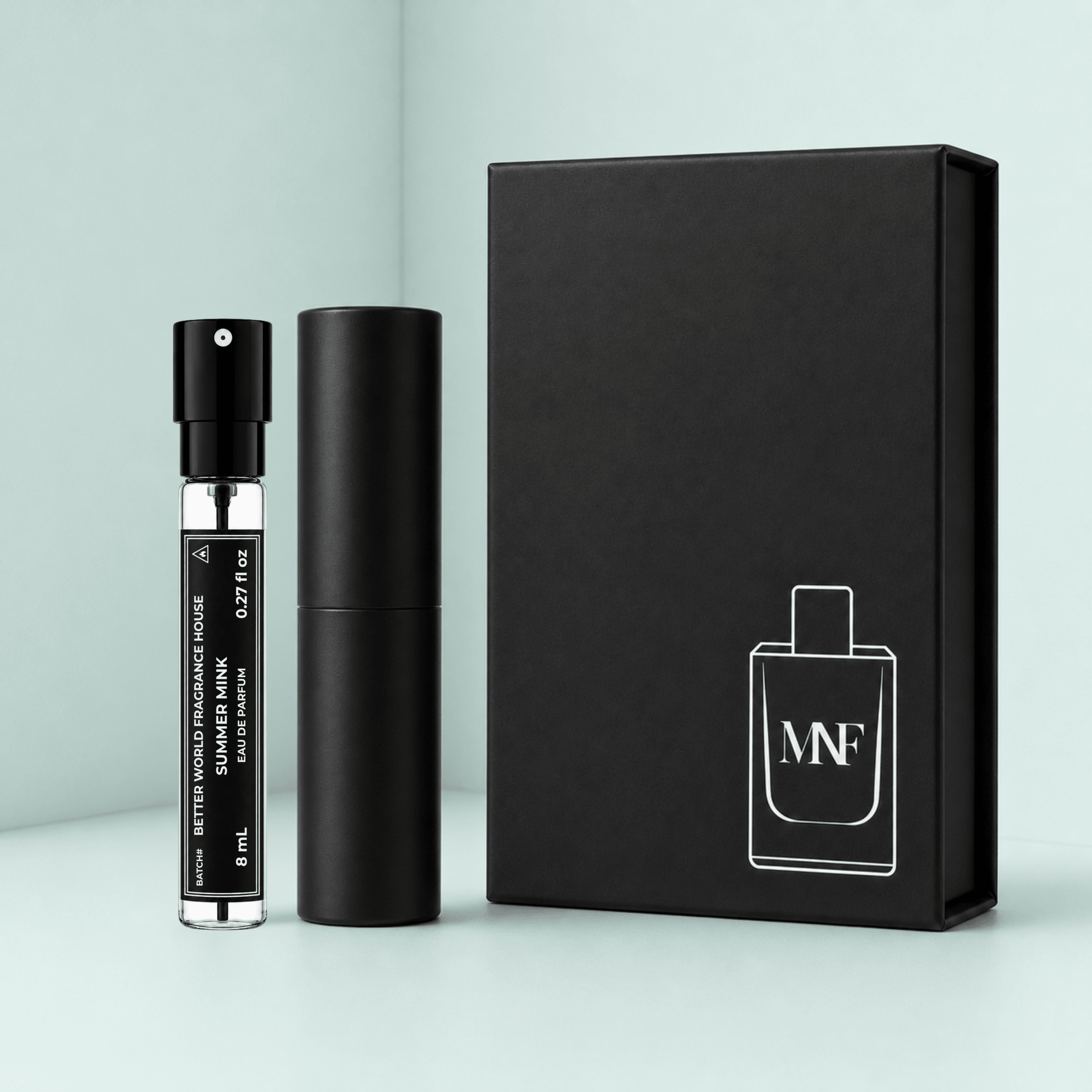 Better World Fragrance House | Summer Mink | Eau de Parfum | 8mL Travel Spray - Authentic Designer Fragrance | My Next Fragrance