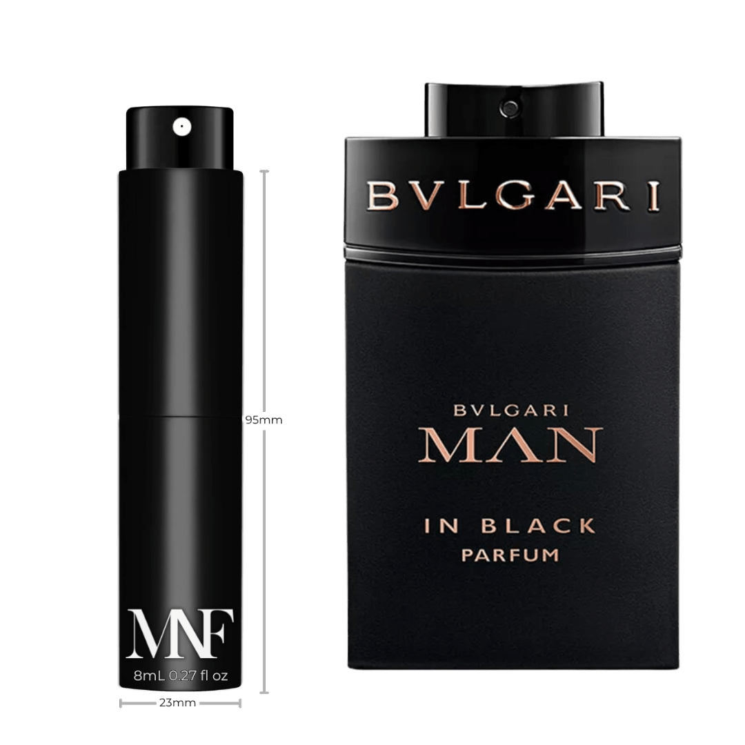 BVLGARI | Man in Black | Parfum | 8mL Travel Spray - Authentic Designer Fragrance | My Next Fragrance