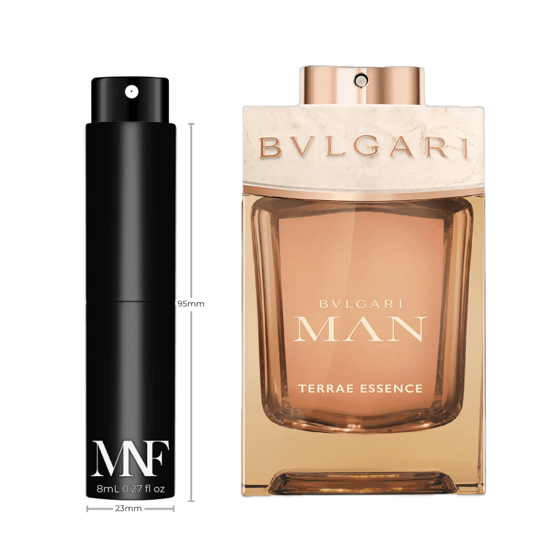 BVLGARI | Man Terrae Essence | Eau de Parfum | 8mL Travel Spray - Authentic Designer Fragrance | My Next Fragrance