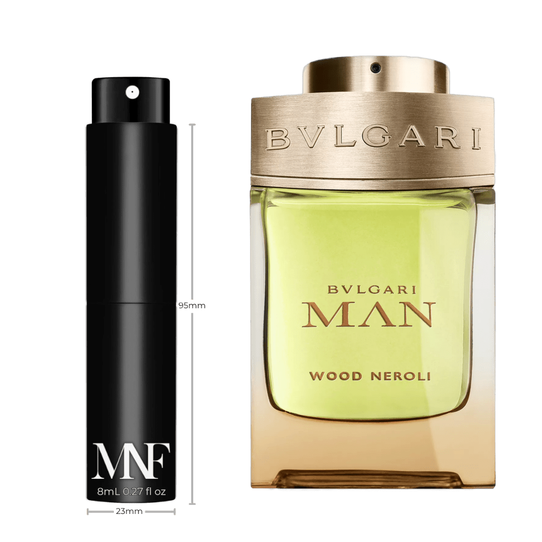 BVLGARI | Man Wood Neroli | Eau de Parfum | 8mL Travel Spray - Authentic Designer Fragrance | My Next Fragrance