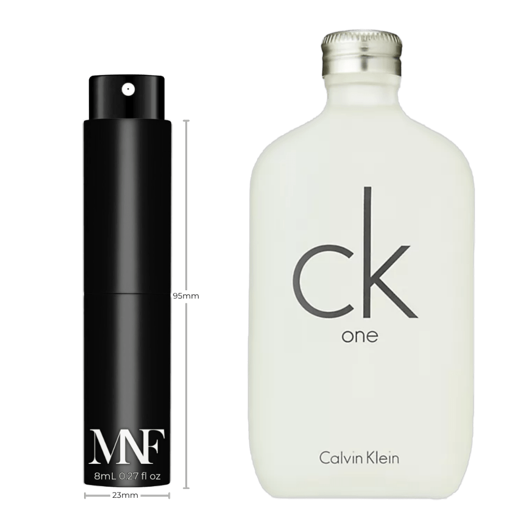 Calvin Klein | CK One | Eau de Toilette | 8mL Travel Spray - Authentic Designer Fragrance | My Next Fragrance