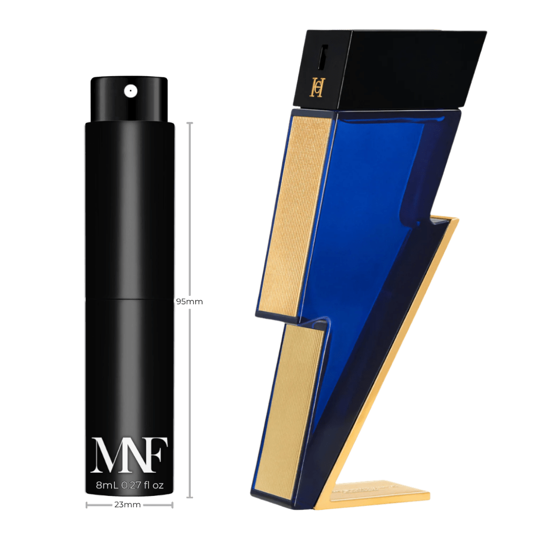 Carolina Herrera | Bad Boy Cobalt Absolute | Eau de Parfum Absolute | 8mL Travel Spray - Authentic Designer Fragrance | My Next Fragrance