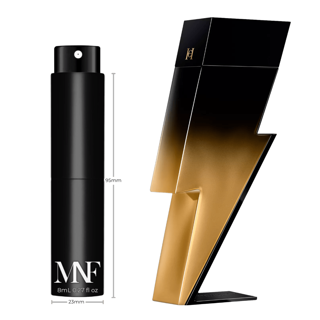 Carolina Herrera | Bad Boy Extreme | Eau de Parfum Extreme | 8mL Travel Spray - Authentic Designer Fragrance | My Next Fragrance