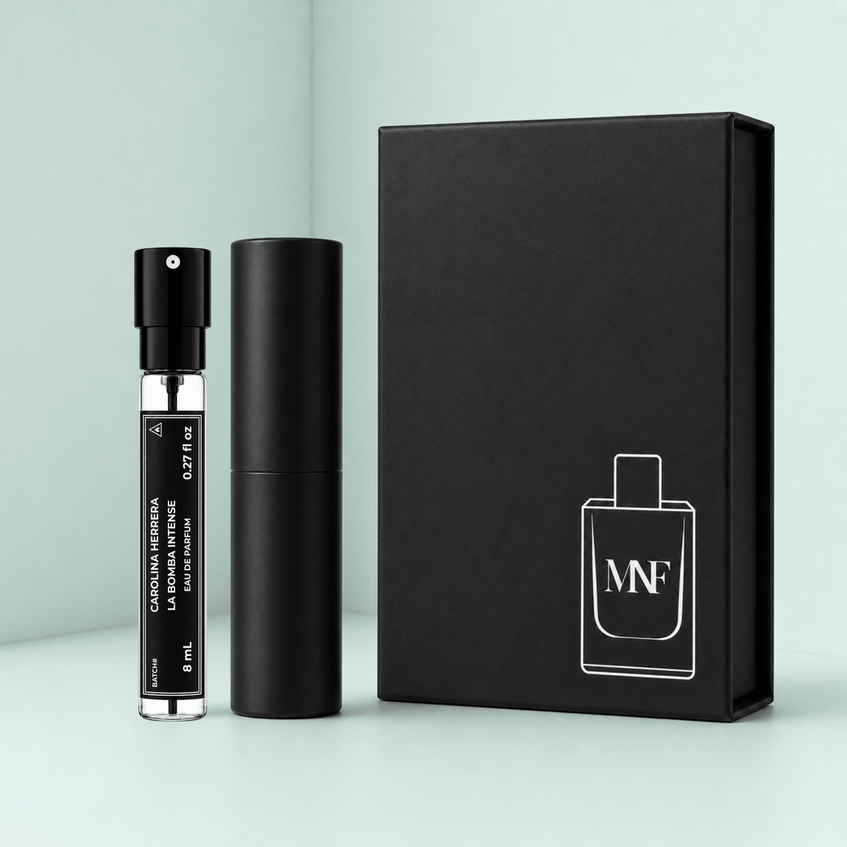 Carolina Herrera | La Bomba Intense | Eau de Parfum | 8mL Travel Spray - Authentic Designer Fragrance | My Next Fragrance