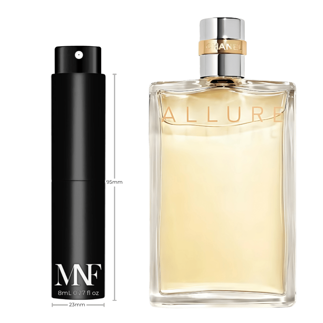 CHANEL | ALLURE | Eau de Toilette | 8mL Travel Spray - Authentic Designer Fragrance | My Next Fragrance