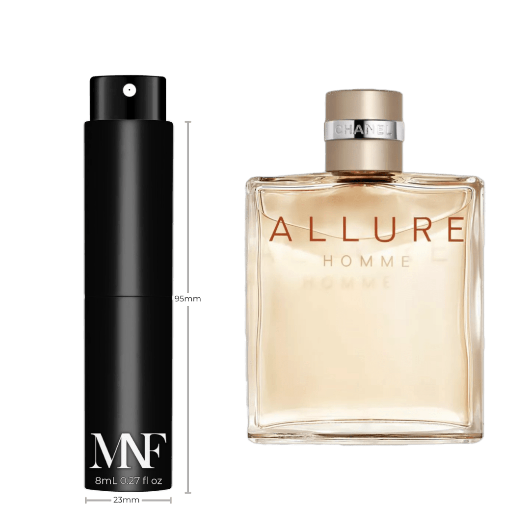 CHANEL | ALLURE HOMME | Eau de Toilette | 8mL Travel Spray - Authentic Designer Fragrance | My Next Fragrance