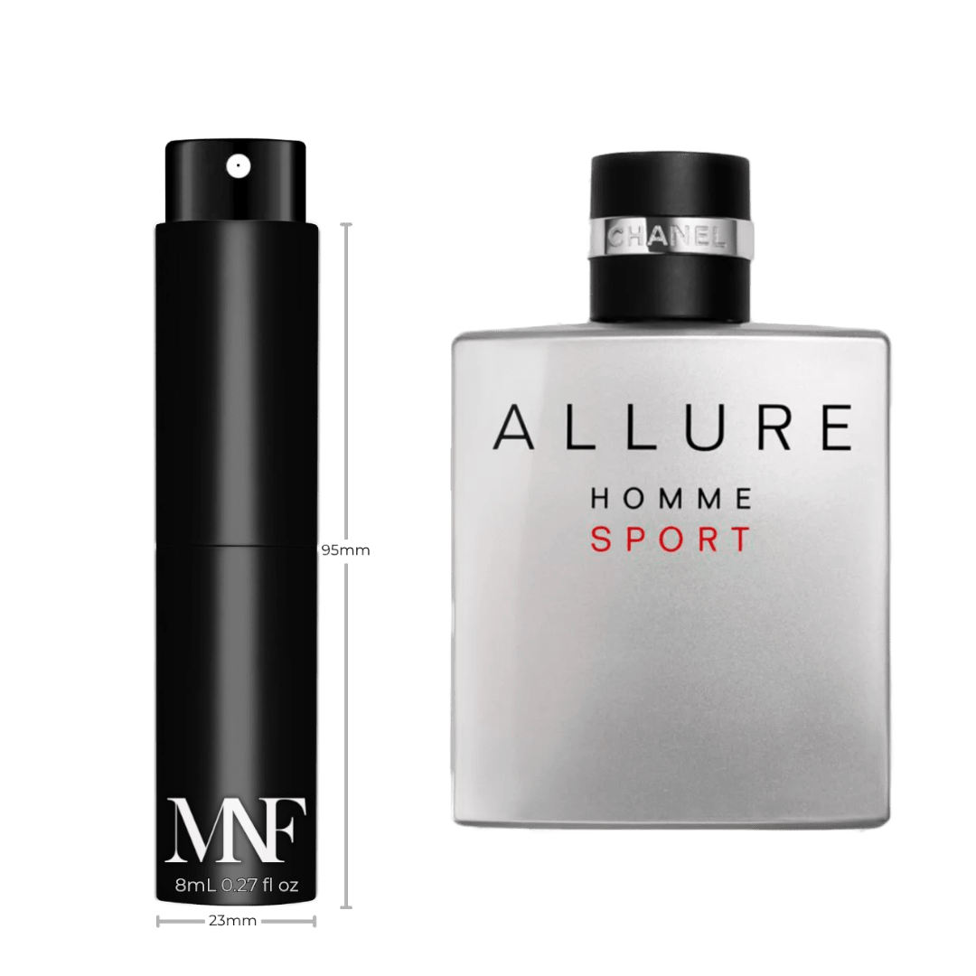 CHANEL | ALLURE HOMME SPORT | Eau de Toilette | 8mL Travel Spray - Authentic Designer Fragrance | My Next Fragrance