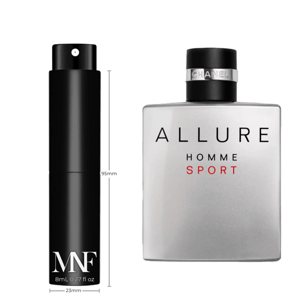 CHANEL | ALLURE HOMME SPORT | EDT | 8mL Travel Spray | Shop Now CHANEL | ALLURE HOMME SPORT | EDT | 8mL Travel Spray | Shop Now